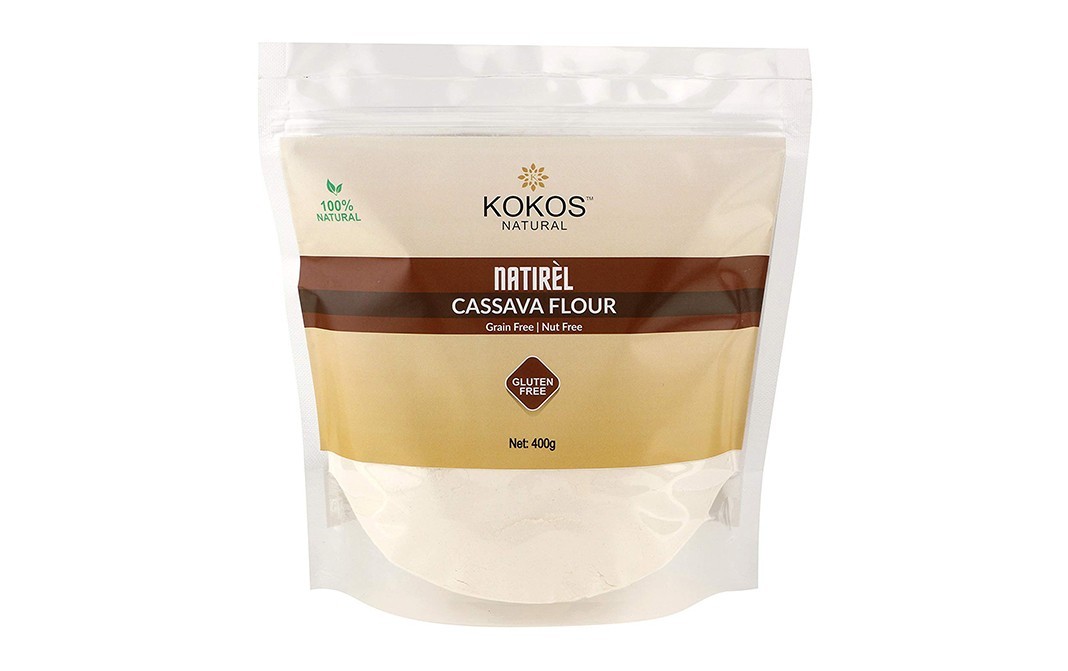 Kokos Natural Cassava Flour Gluten Free   Pack  400 grams